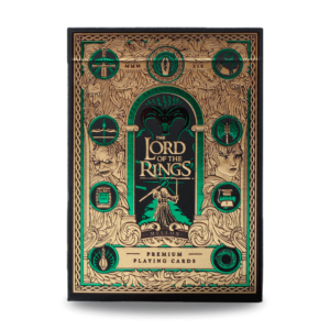 Baralho Senhor dos Aneis caixa frente fundo branco