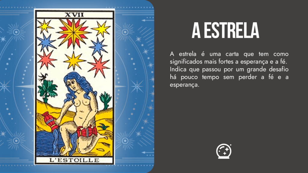 A estrela capa Tarot