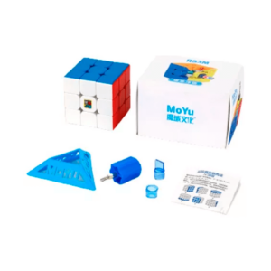 Cubo Mágico Profissional Moyu RS3M 2020 caixa e manual