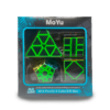 Kit Cubo Mágico Carbon Moyu Pyraminx + Megaminx + Skewb + Square-1 Profissional sem adesivo
