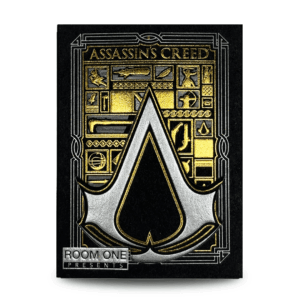 Assassins creed hidden blade black capa