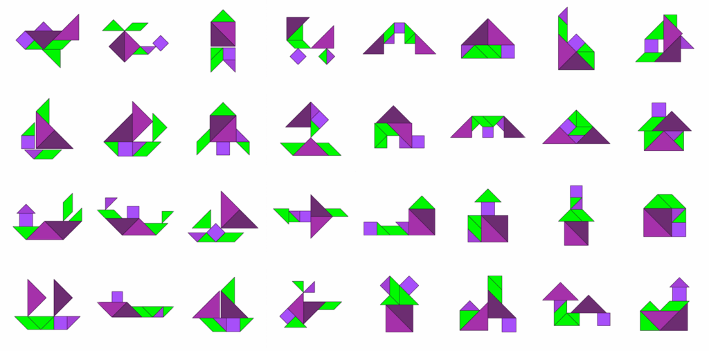 tangram formas geometricas