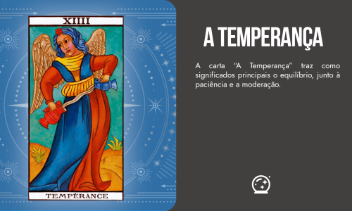 Carta A Temperança no tarot significado